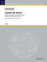 Henze, H W: Leçons de danse