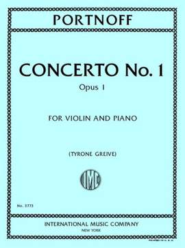 Leo Portnoff: Concerto No 1 Opus 1