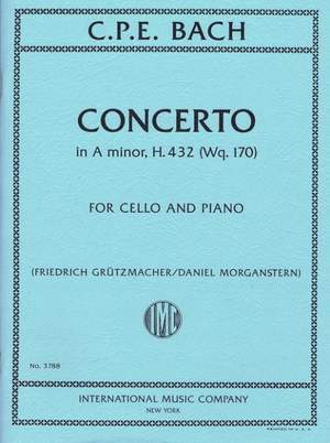 Carl Philipp Emanuel Bach: Concerto in A min, H.432 (Wq.170)