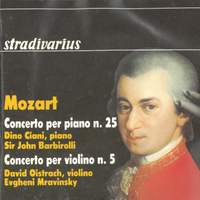 Mozart: Piano Concerto No. 25 & Violin Concerto No. 5 'Turkish'