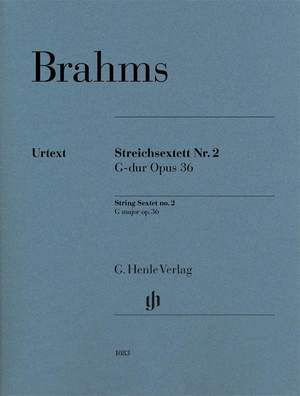 Brahms, J: String Sextet no. 2 op. 36