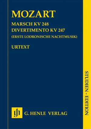 Mozart, W A: March K. 248 · Divertimento K. 247
