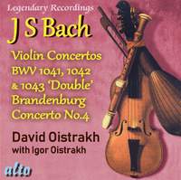 Bach: Violin Concertos & Brandenburg Concerto No. 4