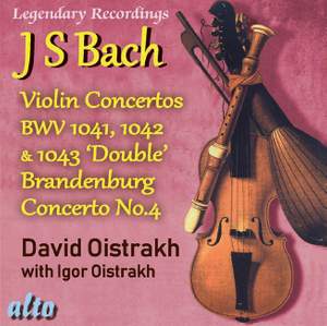 Bach: Violin Concertos & Brandenburg Concerto No. 4 Product Image