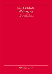 Reuter, Friedrich Otto: Weissagung