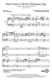 Céline Dion_Ric Wake_Peter Zizzo: Don't Save It All for Christmas Day