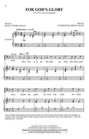 Charles McCartha: For God's Glory