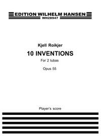 Kjell Roikjer: 10 Inventions Op.55 For 2 Tubas