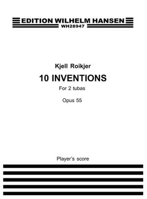 Kjell Roikjer: 10 Inventions Op.55 For 2 Tubas
