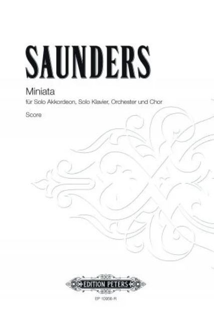 Saunders, Rebecca: Miniata