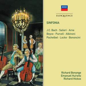 Sinfonia - Salieri, J.C. Bach, Arne, Purcell, Albinoni, Pachelbel Product Image