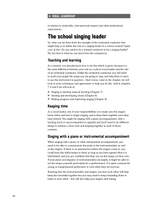 The Singing School Handbook Product Image
