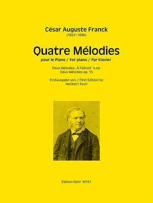 Franck, C: Quatre Melodies op.15