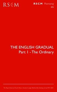 The English Gradual Part 1-The Ordinary