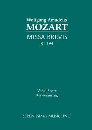Mozart: Missa Brevis, K. 194