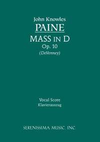 Paine: Mass in D, Op. 10