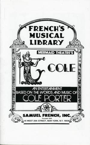 Cole: An Entertainment Based on the Words and Music of Cole Porter Product Image