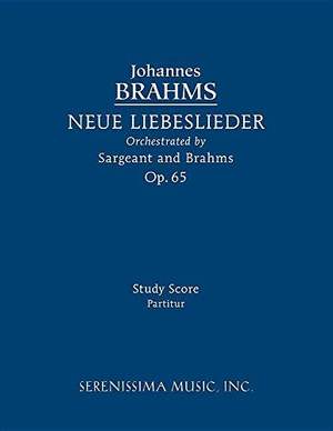 Brahms: Neue Liebeslieder, Op.65