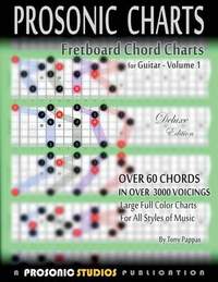 Fretboard Chord Charts for Guitar - Volume 1