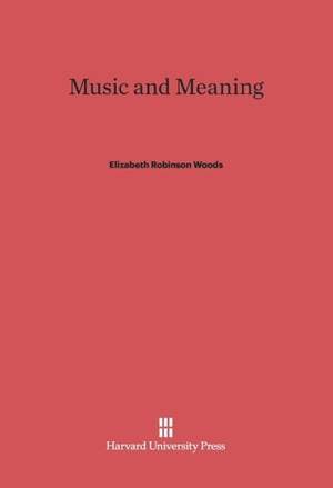 Music and Meaning