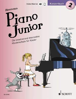 Heumann, H: Piano Junior: Konzertbuch 2 Vol. 2