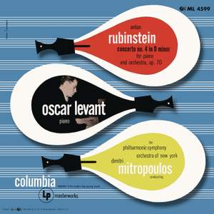 Rubinstein: Piano Concerto No. 4, Op. 70