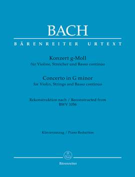 Bach, JS: Concerto for Violin, Strings and Basso Continuo G minor