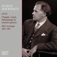 Wilhelm Backhaus: HMV Recordings 1925-1937