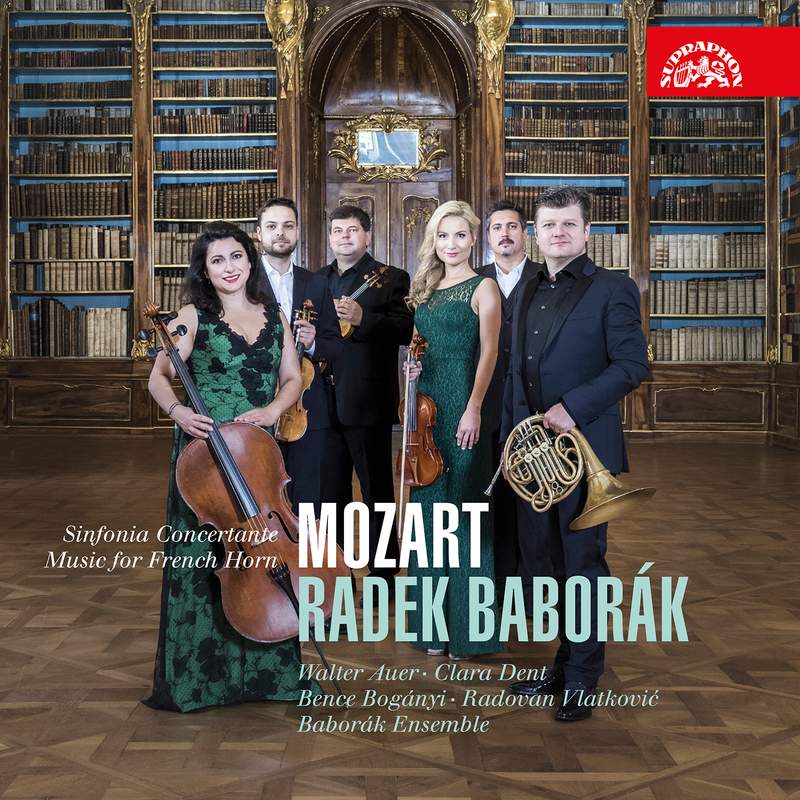 Radek Baborák Horn Concertos CD サイン入り Mozart: Horn Concertos & Quintet - Supraphon: SU42072 - CD or