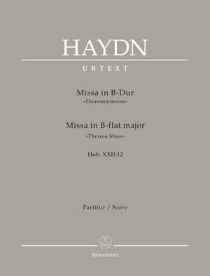Haydn, Joseph: Missa B-flat major Hob. XXII:12 "Theresa Mass"