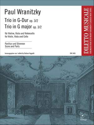 Paul Wranitzky: Trio Op. 3/2