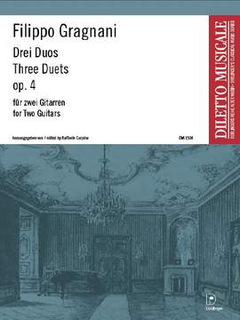 Filippo Gragnani: Drei Duos op. 4 für zwei Gitarren
