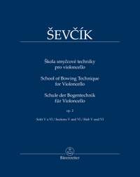Sevcík: School of Bowing Technique for Cello op. 2 Book 3