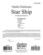 Yukiko Nishimura: Star Ship for String Orchestra Product Image