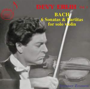 Devy Erlih, Vol. 1: Bach Sonatas & Partitas