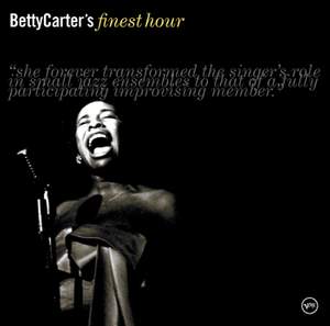 Betty Carter's Finest Hour