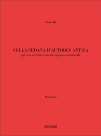 Sonia Bo: Sulla pedana d'autobus antica