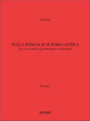 Sonia Bo: Sulla pedana d'autobus antica
