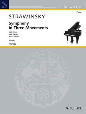 Stravinsky, I: Symphony in Three Movements