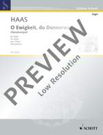 Haas, J: O Ewigkeit, du Donnerwort Product Image