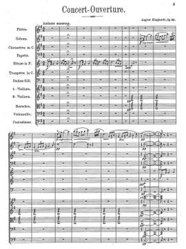 Klughardt, August: Concert Overture in G Op. 45