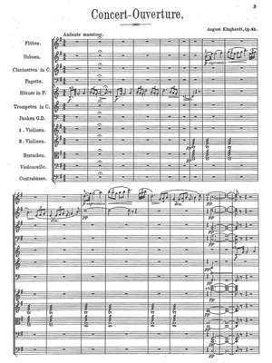 Klughardt, August: Concert Overture in G Op. 45