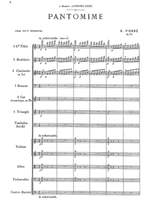 Pierné, Gabriel: Pantomime Op.24 for orchestra and for piano solo Product Image