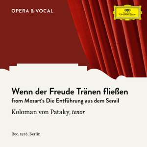 Mozart: Die Entführung aus dem Serail: Wenn der Freude Tränen fließen