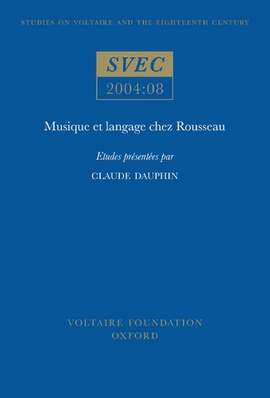 Musique et langage chez Rousseau