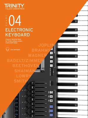 Trinity College London: Electronic Keyboard Exam Pieces & Technical Work Grade 4