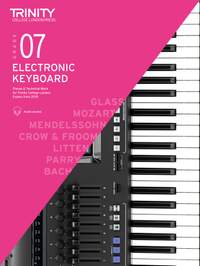 Trinity College London: Electronic Keyboard Exam Pieces & Technical Work Grade 7