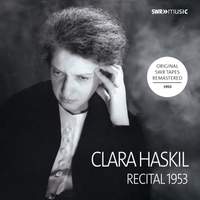 Clara Haskil - Recital 1953
