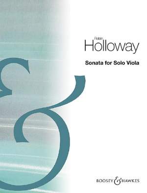 Holloway, R: Sonata for Solo Viola op. 87