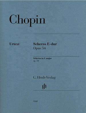Chopin, F: Scherzo E major op. 54